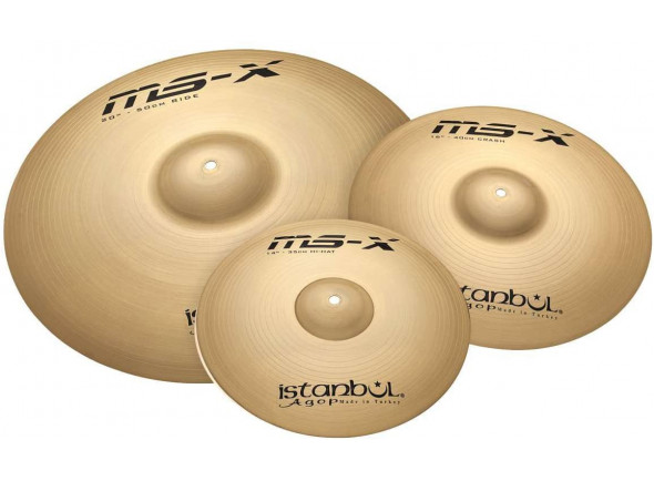 Istanbul  Agop Cymbals MS-X 3 Piece Set 14
